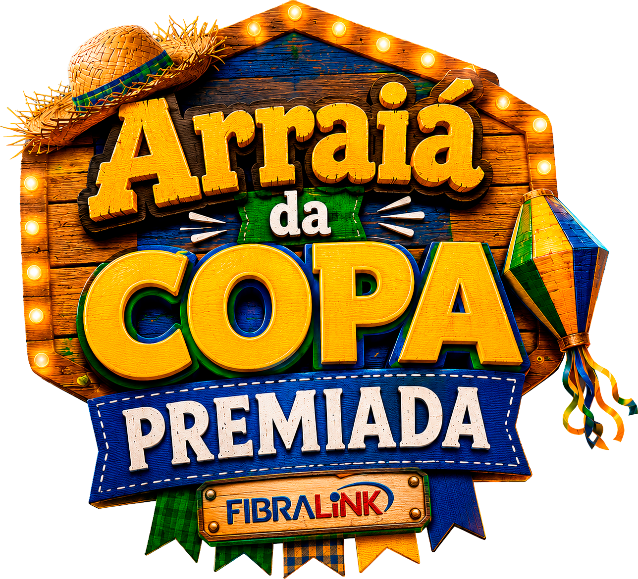 Arraiá da Copa Premiada Fibralink